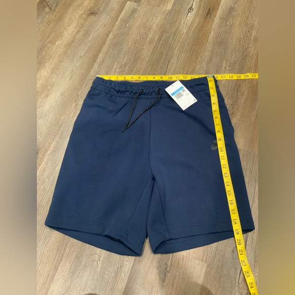 Nike Sportswear Tech Fleece Athletic Shorts Navy Blue CU4503-410 Men Size Medium - Picture 3 of 8